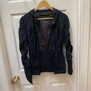 Lululemon black dance studio jacket